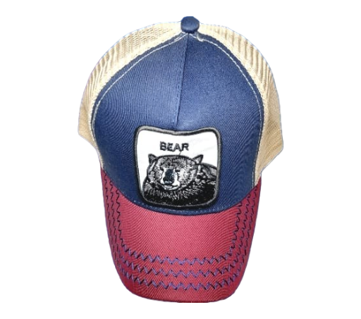 Gorra Bordada de Oso